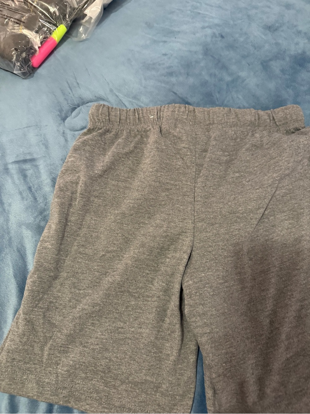 The Children's Place Gray Elastic-Waist Knit Shorts